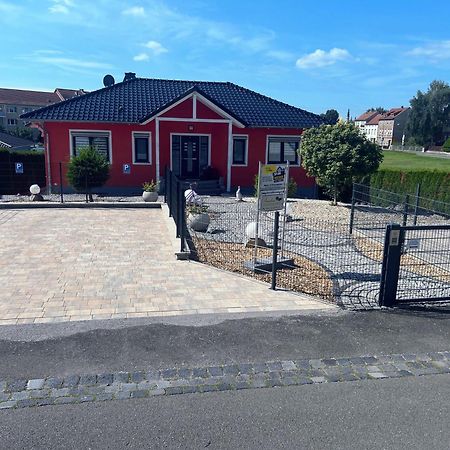 Ferienhaus Luebke, Gartenblick Mühlhausen Dış mekan fotoğraf